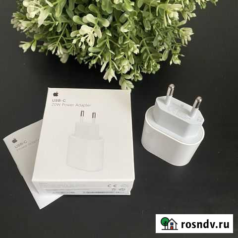 Зарядка на iPhone блок Apple USB-C 20W Уфа - изображение 1