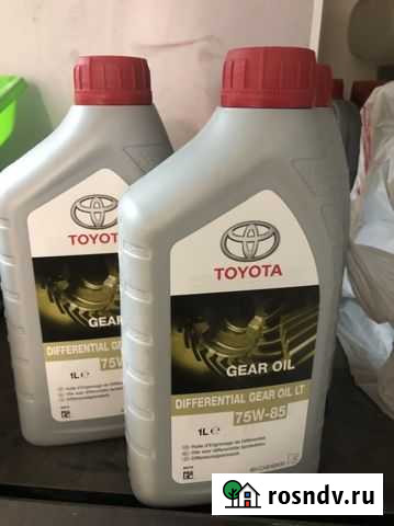 Масло Toyota 75w85 Майкоп - изображение 1