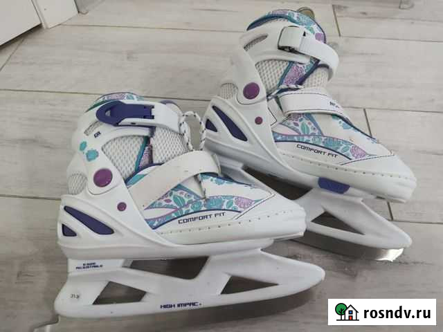 Коньки детские раздвижные для девочки Казань - изображение 1