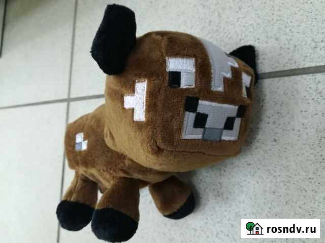 Мягкая игрушка майнкрафт коричневая Чита - изображение 1