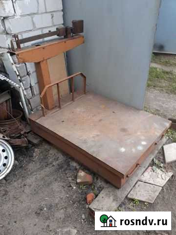 Весы напольные механические Бобров - изображение 1