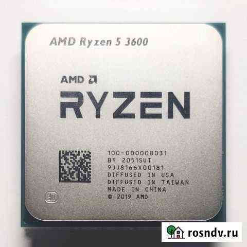 Процессор AMD Ryzen 5 3600 на гарантии Тихорецк