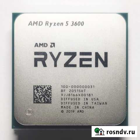 Процессор AMD Ryzen 5 3600 на гарантии Тихорецк - изображение 1