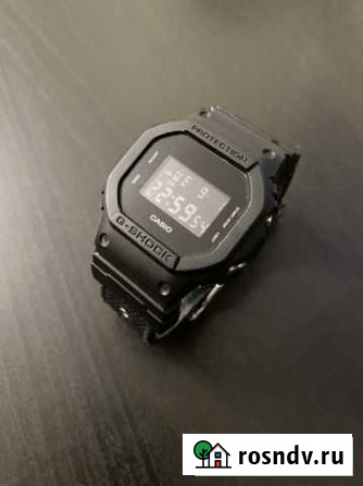 Часы Casio g shock 5600BBN-1E Новосибирск - изображение 1