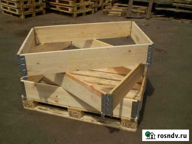 Паллетный евроборт 1200х800 мм Владивосток - изображение 1