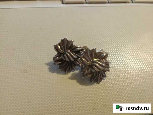 Серьги СССР серебро Челябинск - изображение 1