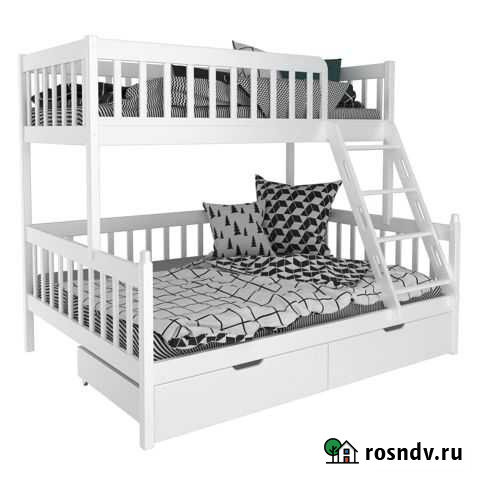 Кровать детская двухъярусная Чебоксары - изображение 1