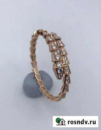 Золотой браслет Bvlgari 29.41 гр 3 ct Краснодар - изображение 1