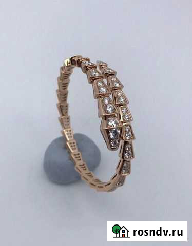 Золотой браслет Bvlgari 29.41 гр 3 ct Краснодар - изображение 1