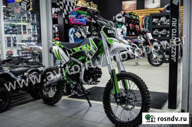 Питбайк BSE 125 зеленый Южно-Сахалинск - изображение 1