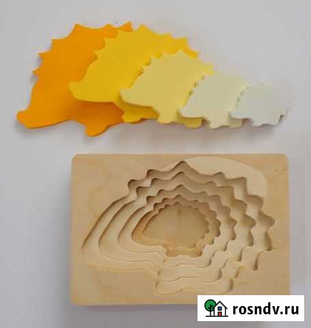 Деревянные пазлы для малышей Курган - изображение 1