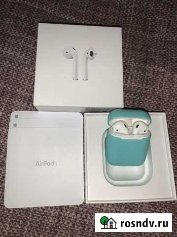 Airpods 1 поколение оригинал Великие Луки - изображение 1