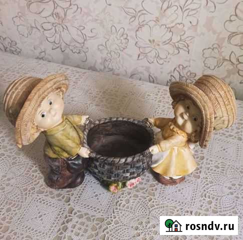 Декоративное кашпо для мелочей, для горшочка с цве Кемерово - изображение 1