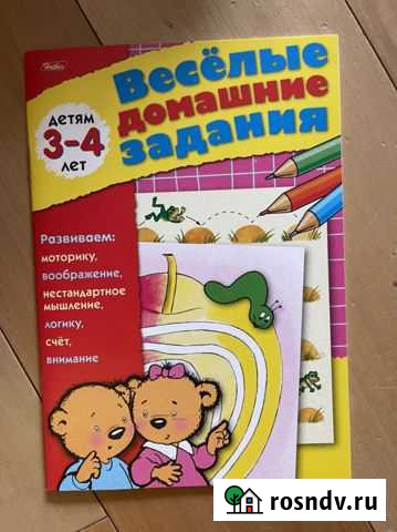 Веселые домашние задания. Развитие моторики, вообр Новосибирск - изображение 1