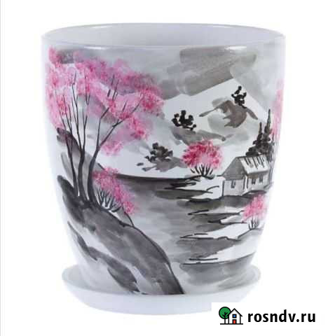 Горшок керамический 5 литров Киров - изображение 1