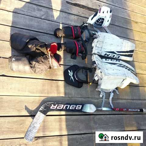 Хоккейная вратарская форма бу Ангарск - изображение 1