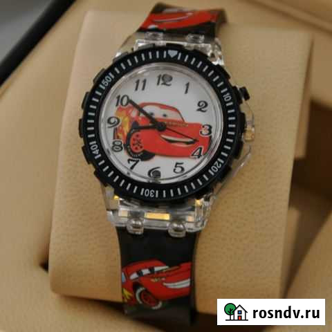 Детские часы Молния Маккуин черные (0390) Тверь - изображение 1