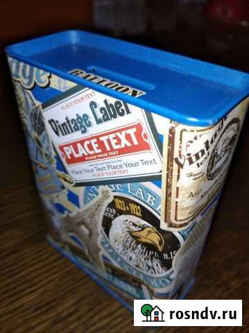 Копилка жестяная Санкт-Петербург - изображение 1