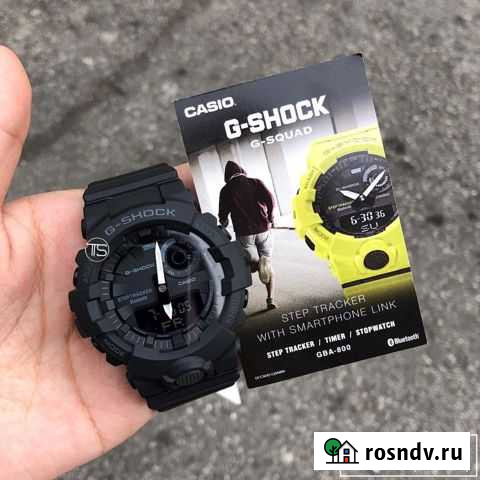 Новые умные часы casio GBA-800-1A Нижний Новгород - изображение 1