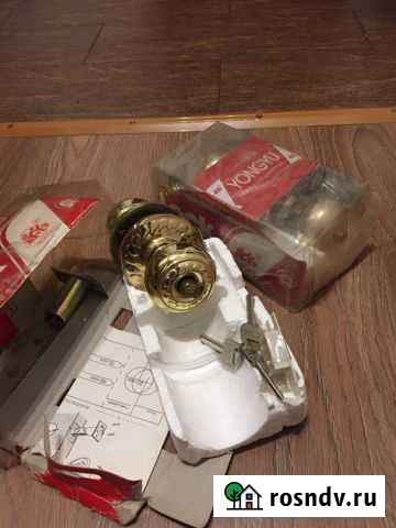 Ручки дверные с замком Кострома - изображение 1