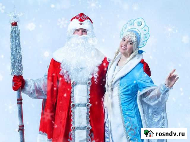 Поздравление от Деда Мороза и Снегурочки на дом Самара - изображение 1
