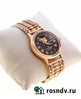 Новые часы золотые мужские continent Первоуральск - изображение 1