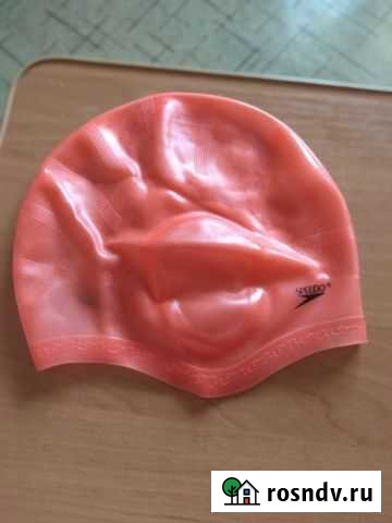 Шапочка силиконовая для бассейна Speedo, с ушами Севастополь - изображение 1