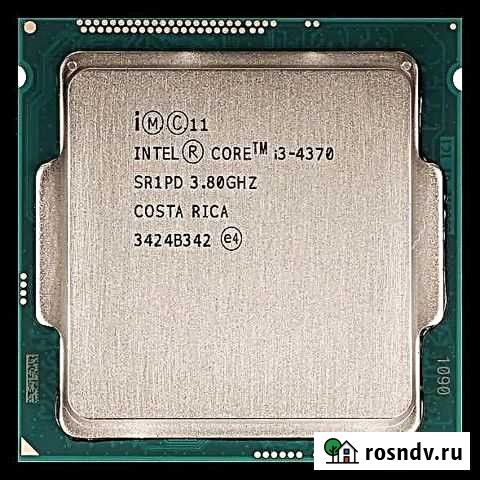 Процессор Intel i3 4370 Симферополь - изображение 1