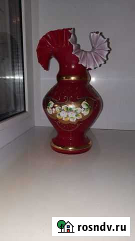 Ваза для цветов богемия Рыбинск - изображение 1