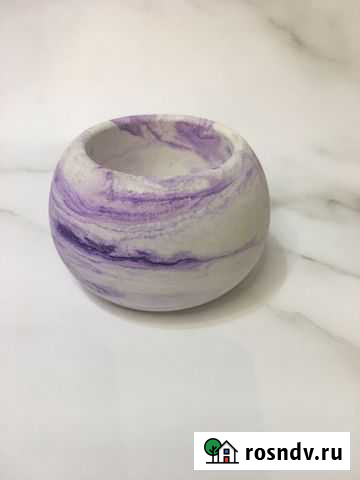 Кашпо из гипса для суккулентов Смоленск - изображение 1