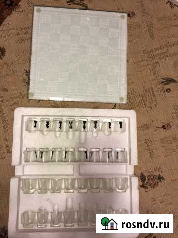 Шахматы стеклянные сувенирные Краснодар - изображение 1