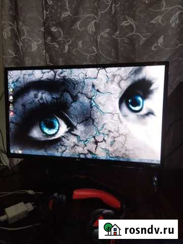 Монитор игровой lg 24 ips FHD 75Hz 1ms Феодосия - изображение 1