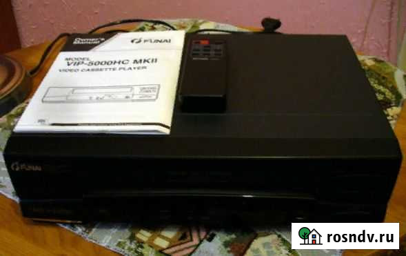 Video cassette player Funai VIP5000HC mkii мастеру Астрахань - изображение 1