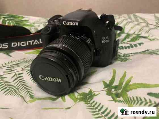 Зеркальный фотоаппарат canon 600d Нижний Новгород