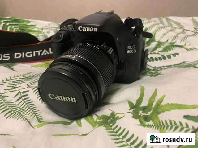Зеркальный фотоаппарат canon 600d Нижний Новгород - изображение 1