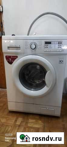 Стиральная машина бу lg 7 кг Владикавказ - изображение 1