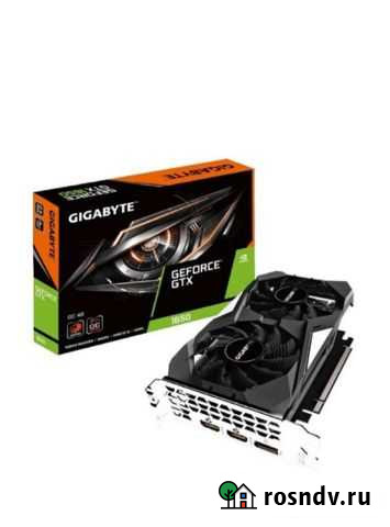 Видеокарта gigabyte GV-N1650OC-4GD Челябинск - изображение 1