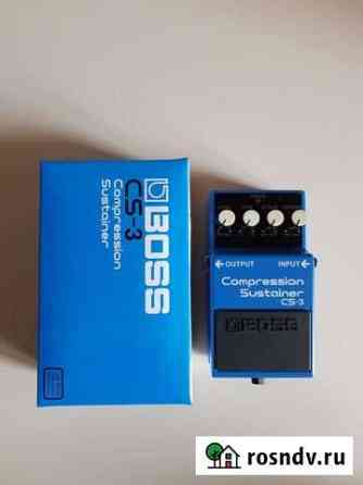 Гитарная педаль boss CS-3 compression sustainer Щекино