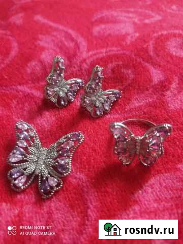 Серебряное комплект женское Грозный - изображение 1