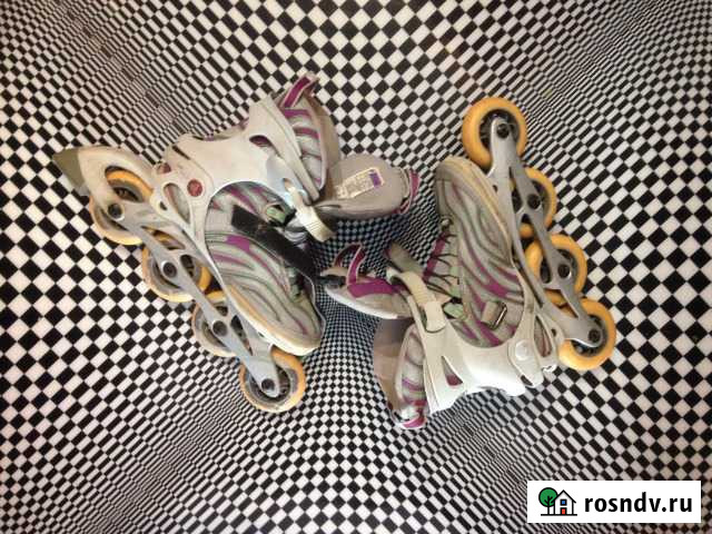 Ролики K2 Jette Zebra бу Москва - изображение 1