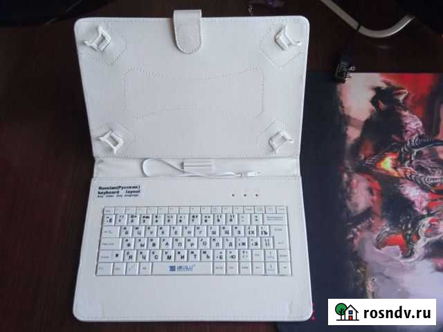 Чехол-клавиатура для планшета 10.1 Micro+Type C Балаково - изображение 1