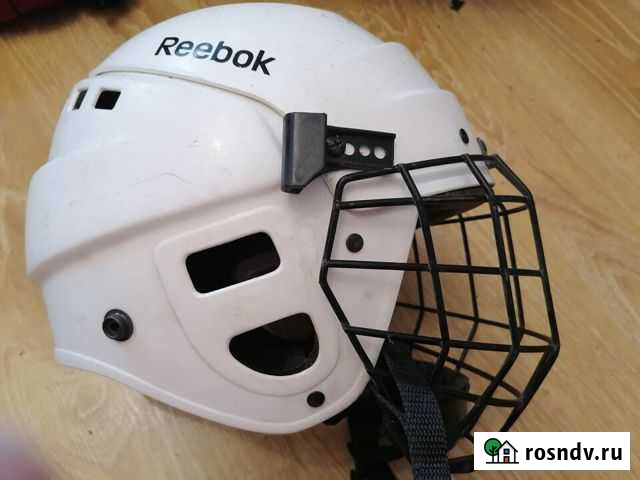 Шлем Reebok 1K белый, размер 50-57 Иркутск - изображение 1