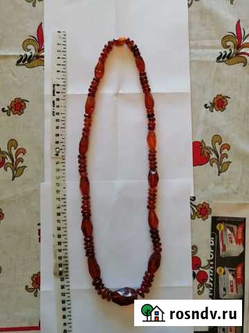 Янтарные бусы СССР Кинешма - изображение 1