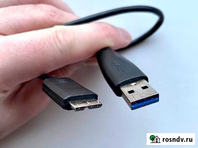 Кабель USB 3.0 - Micro-B для жестких дисков Курск - изображение 1