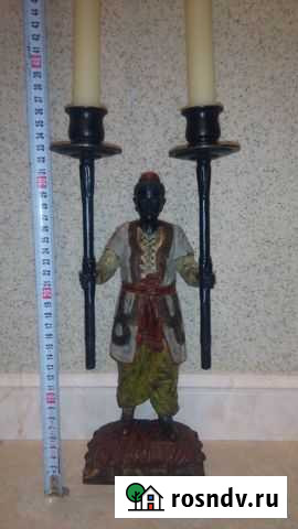 Венская бронза, Бергман Франц, подсвечник, 19в Балашиха - изображение 1