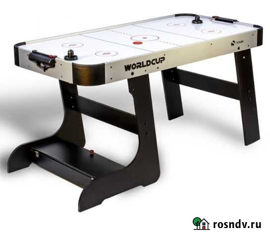 Стол для аэрохоккея Scholle “Worldcup” 5 фут Новый Омск - изображение 1