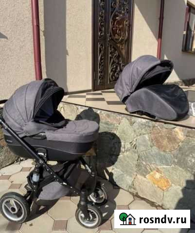 Коляска детская (прогулочная+люлька) Riko Шалушка - изображение 1