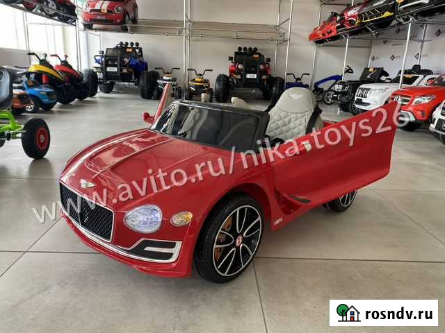 Электромобиль Бентли в красном цвете и др. модели Симоненко - изображение 1