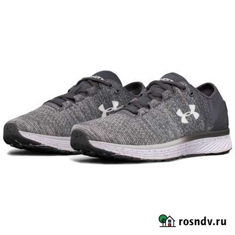 Кроссовки Under Armour charged bandit 3 grey Томск - изображение 1