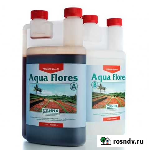 Удобрение Canna Aqua Flores A+B 1L Челябинск - изображение 1